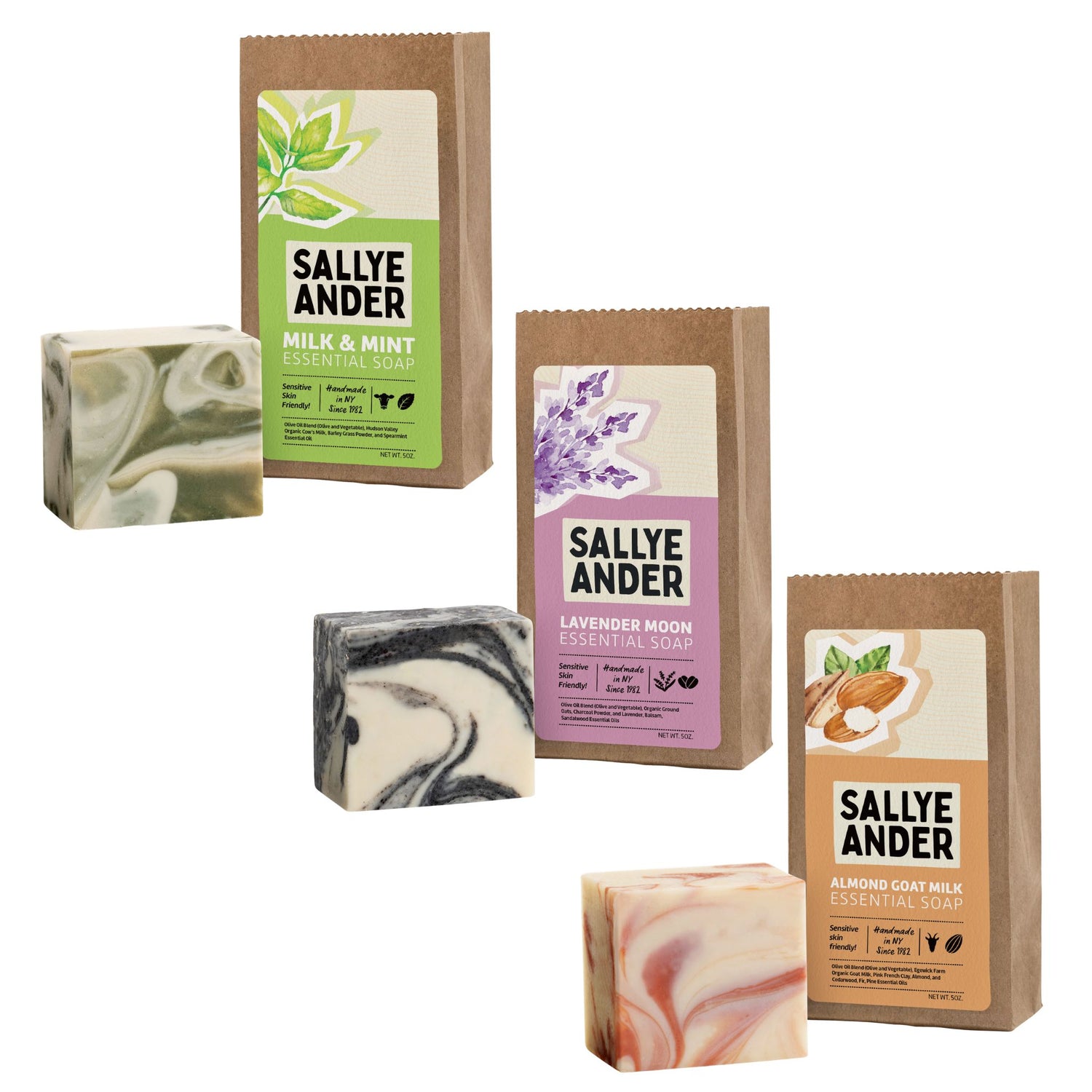 American Makers Handmade Soap Bar Trio