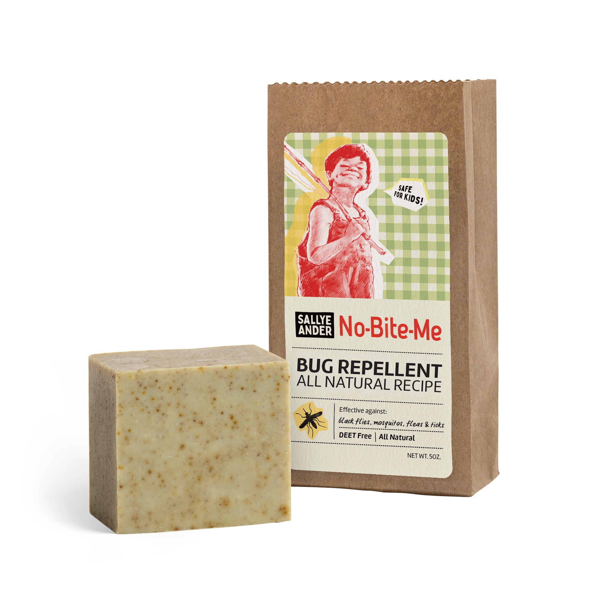 No-Bite-Me™ Bug Repellent & Itch Relief Soap Bar