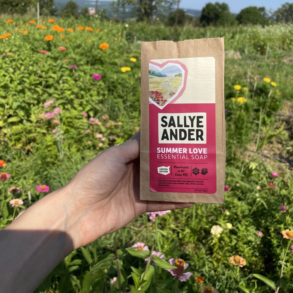 Summer Love Soap in Wildflower Field