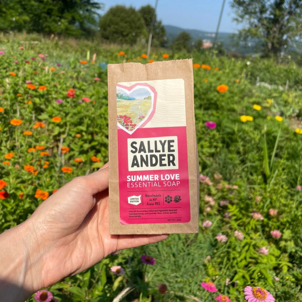 Summer Love Soap in Wildflower Field