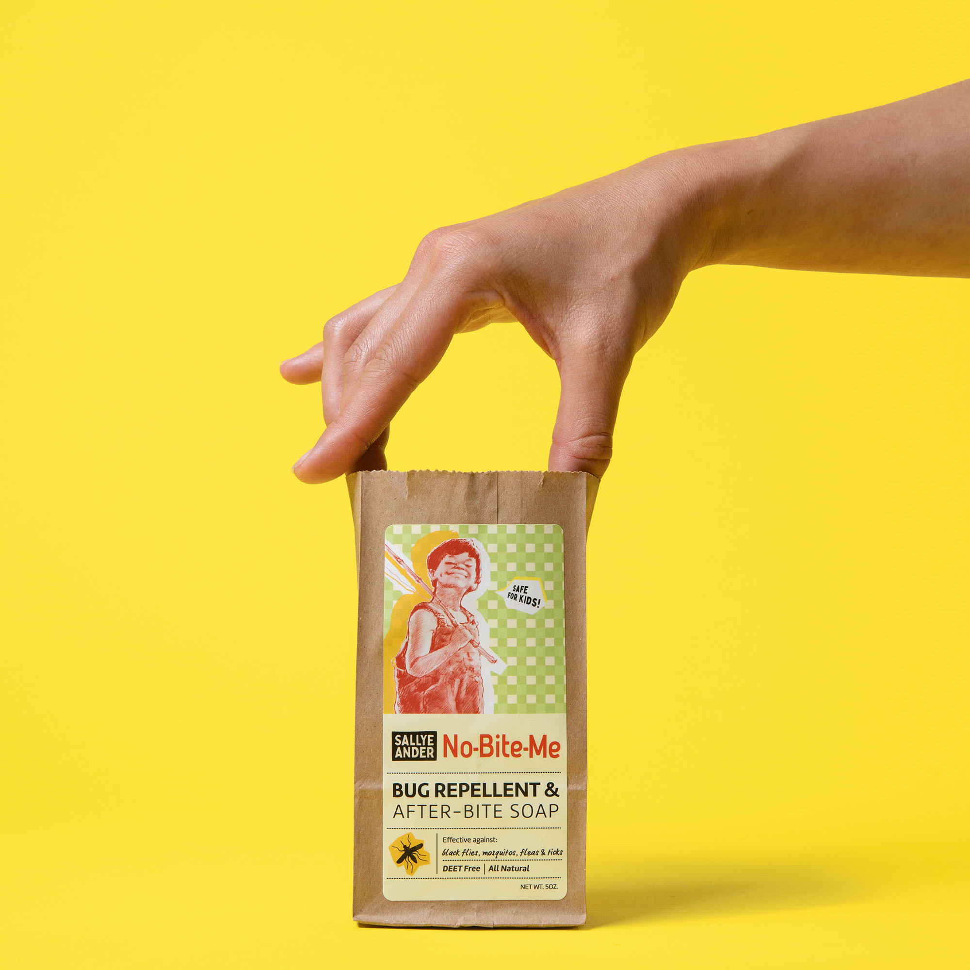 No-Bite-Me™ Bug Repellent & Itch Relief Soap Bar