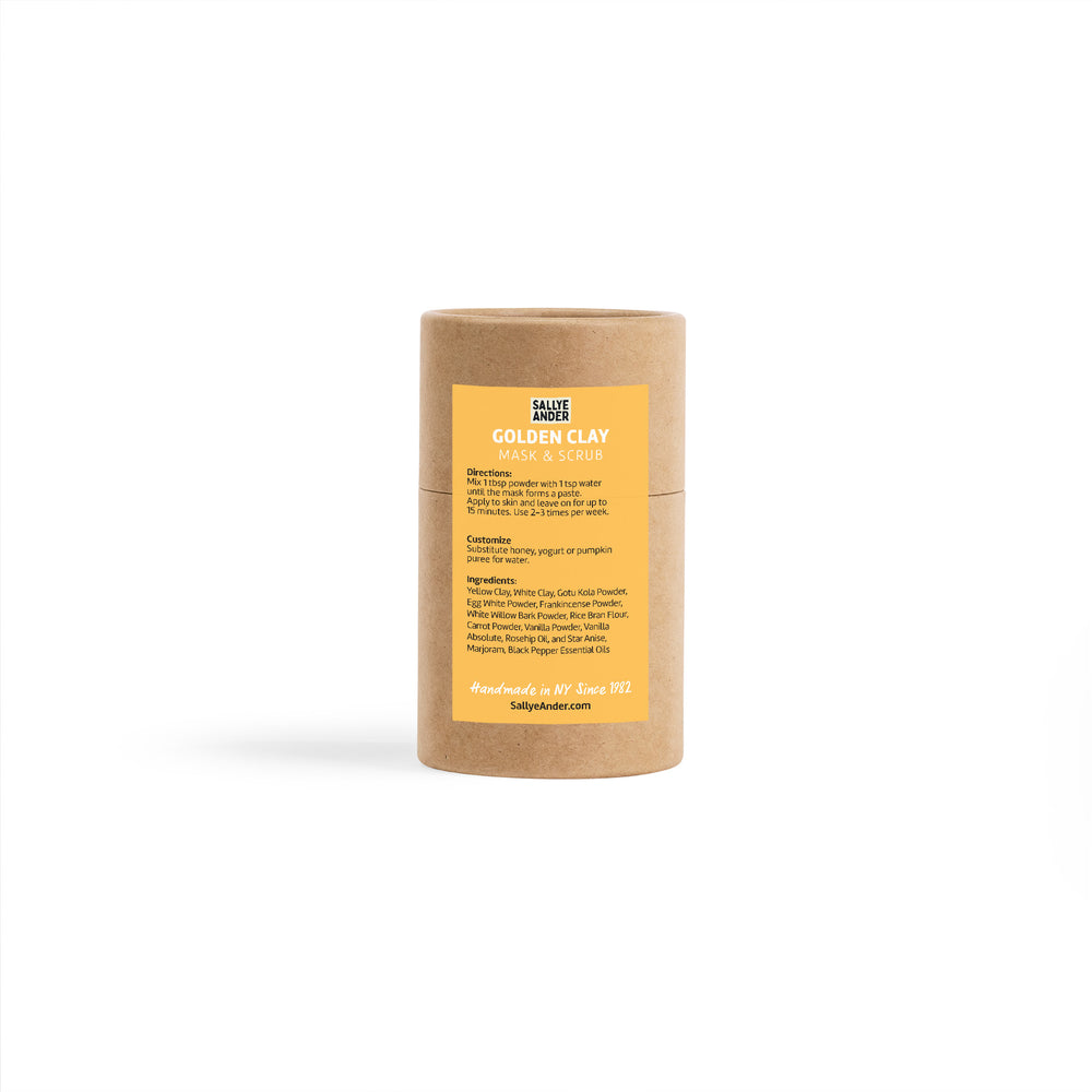 Golden Clay Mask & Scrub