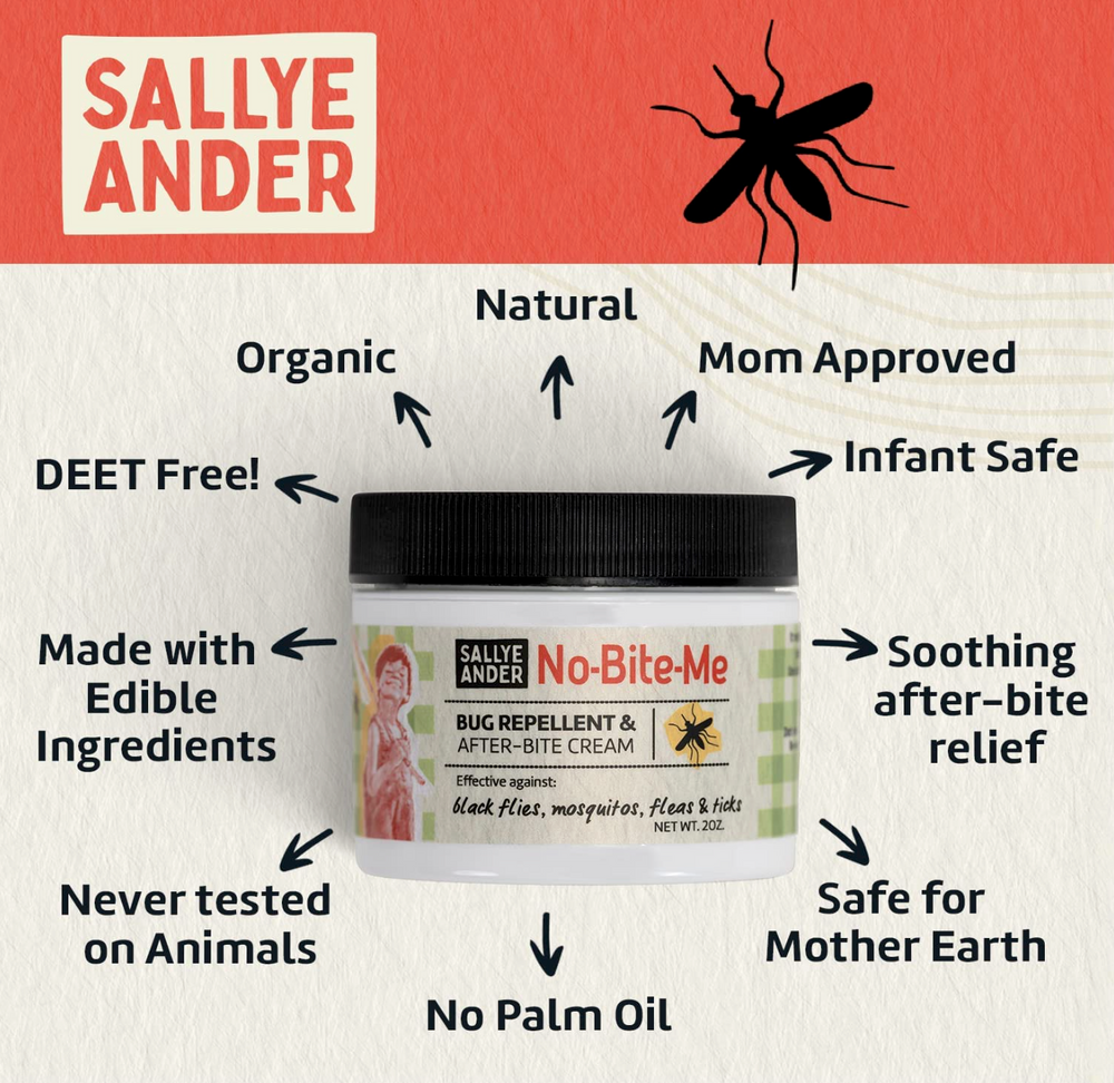 No-Bite-Me™  Bug Repellent & Itch Relief Cream
